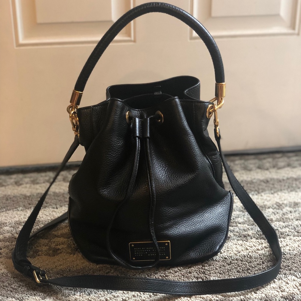 Marc by Marc Jacobs leather bucket bag